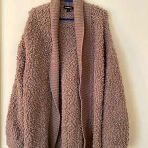 Express Sherpa Sweater